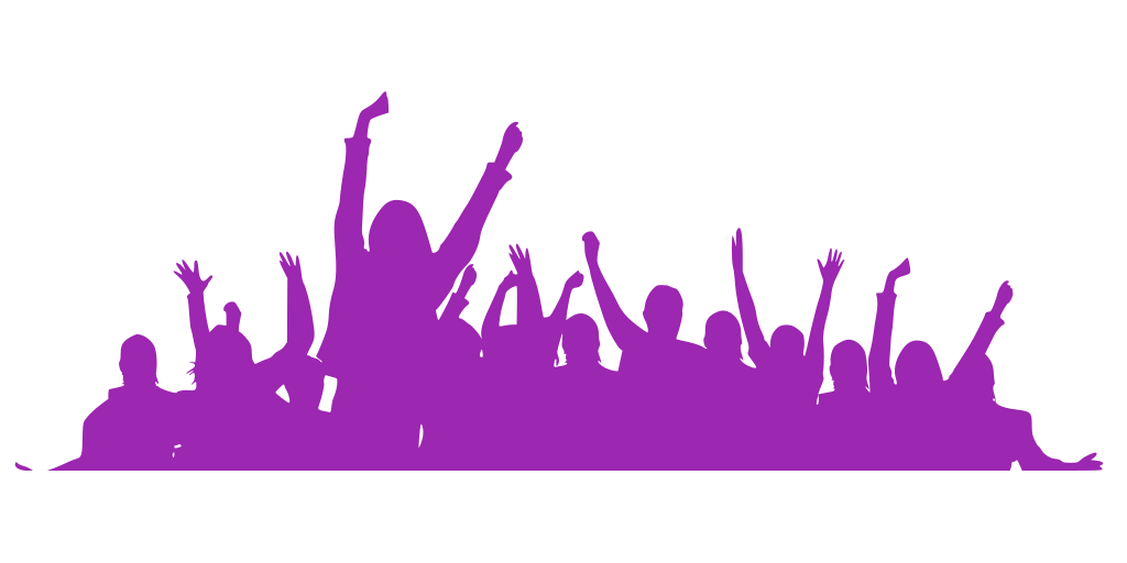 Das Bild einer Party symbolisiert einen lebendigen Workshop, in dem die Teilnehmenden engagiert mitmachen.